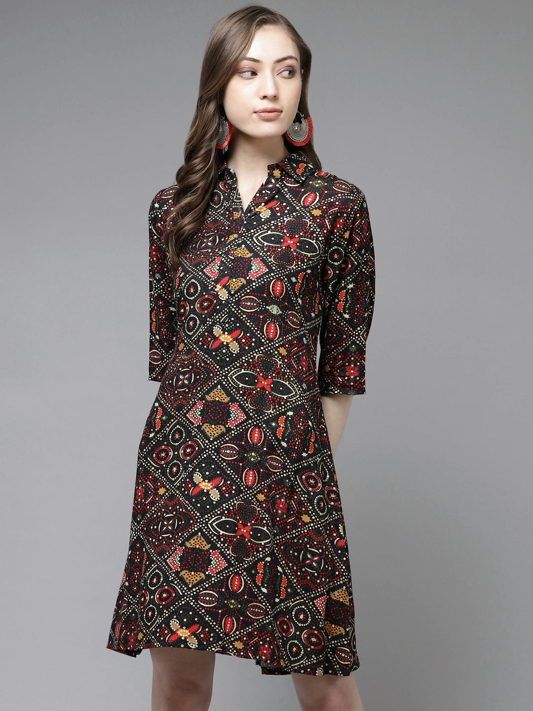 スーツ・フォーマル・ドレス et.UNiVER Big collar A-line dress et.UNiVER ドレス Big collar A-line dress : ZOZOTOWN Yahoo!店