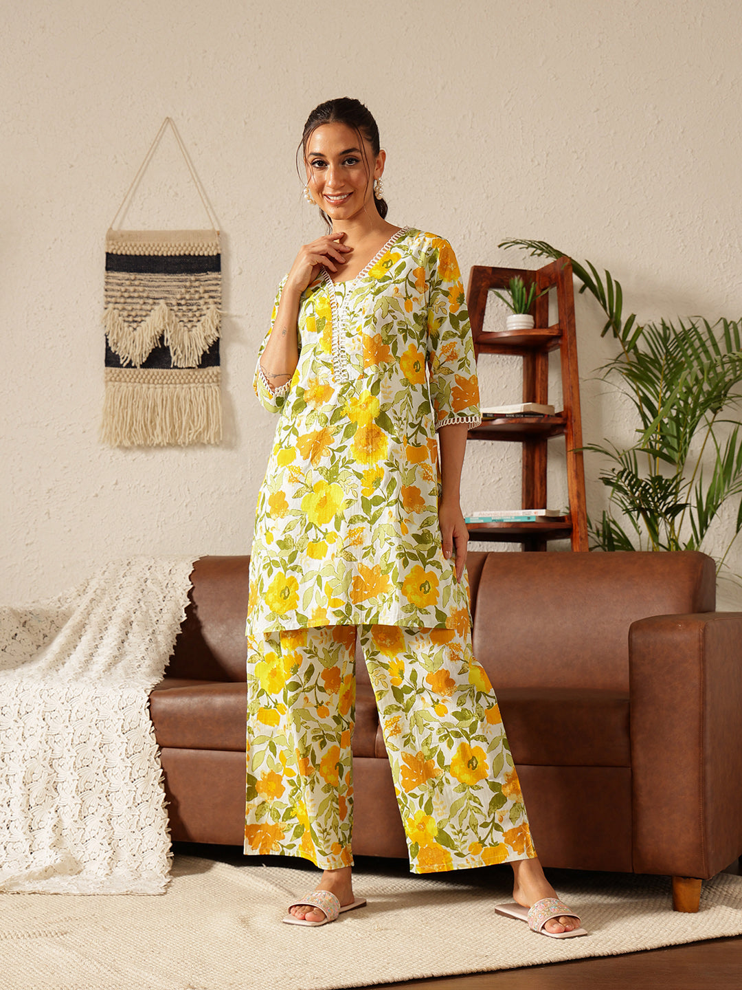 Ember Glow Co-Ord Set: Mellow Yellow