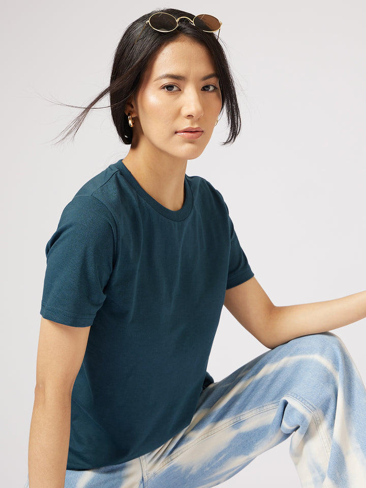 Reet By Ginni Tee: Caribbean Teal