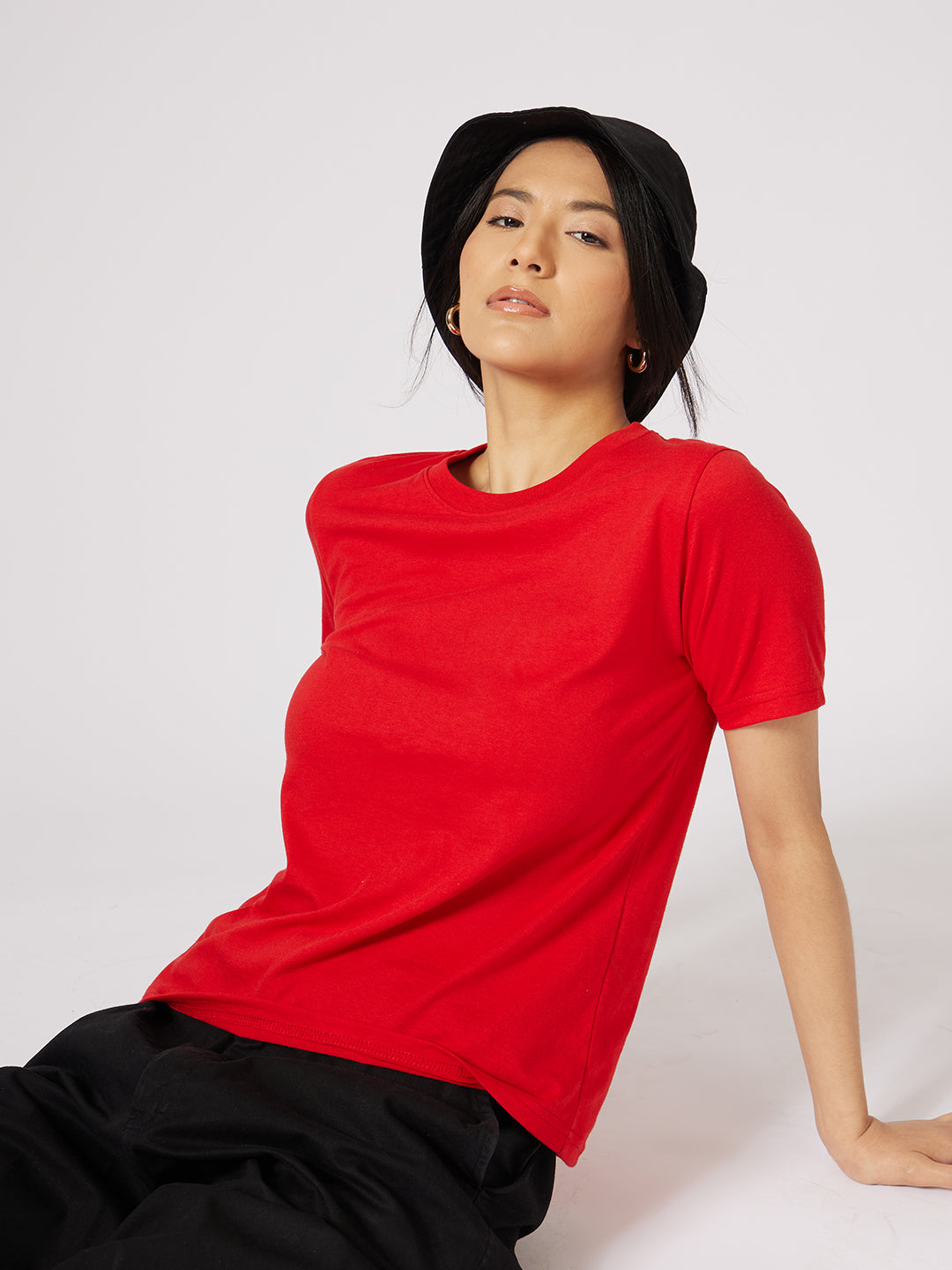 Reet By Ginni Tee: Crimson Red