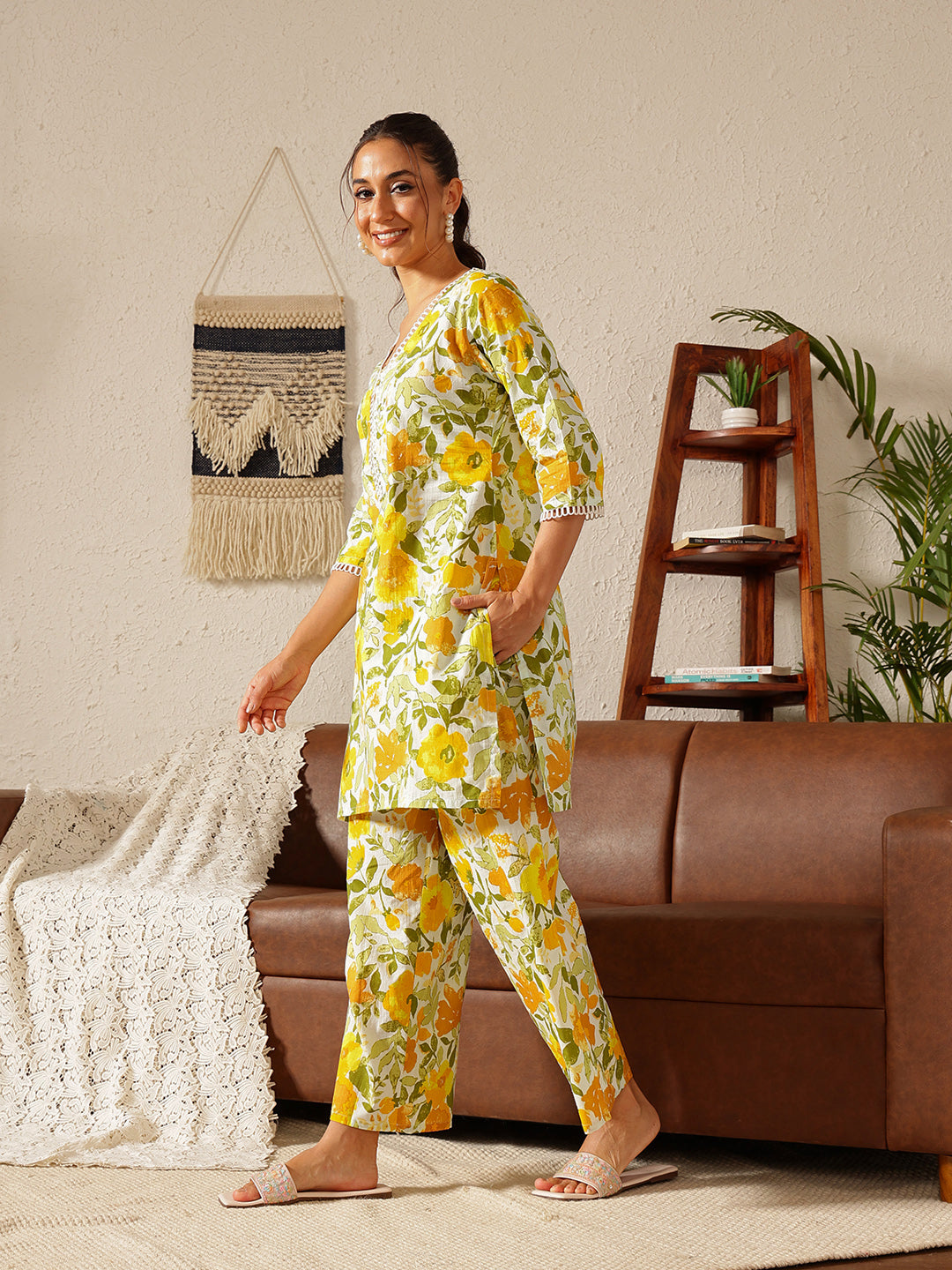 Ember Glow Co-Ord Set: Mellow Yellow