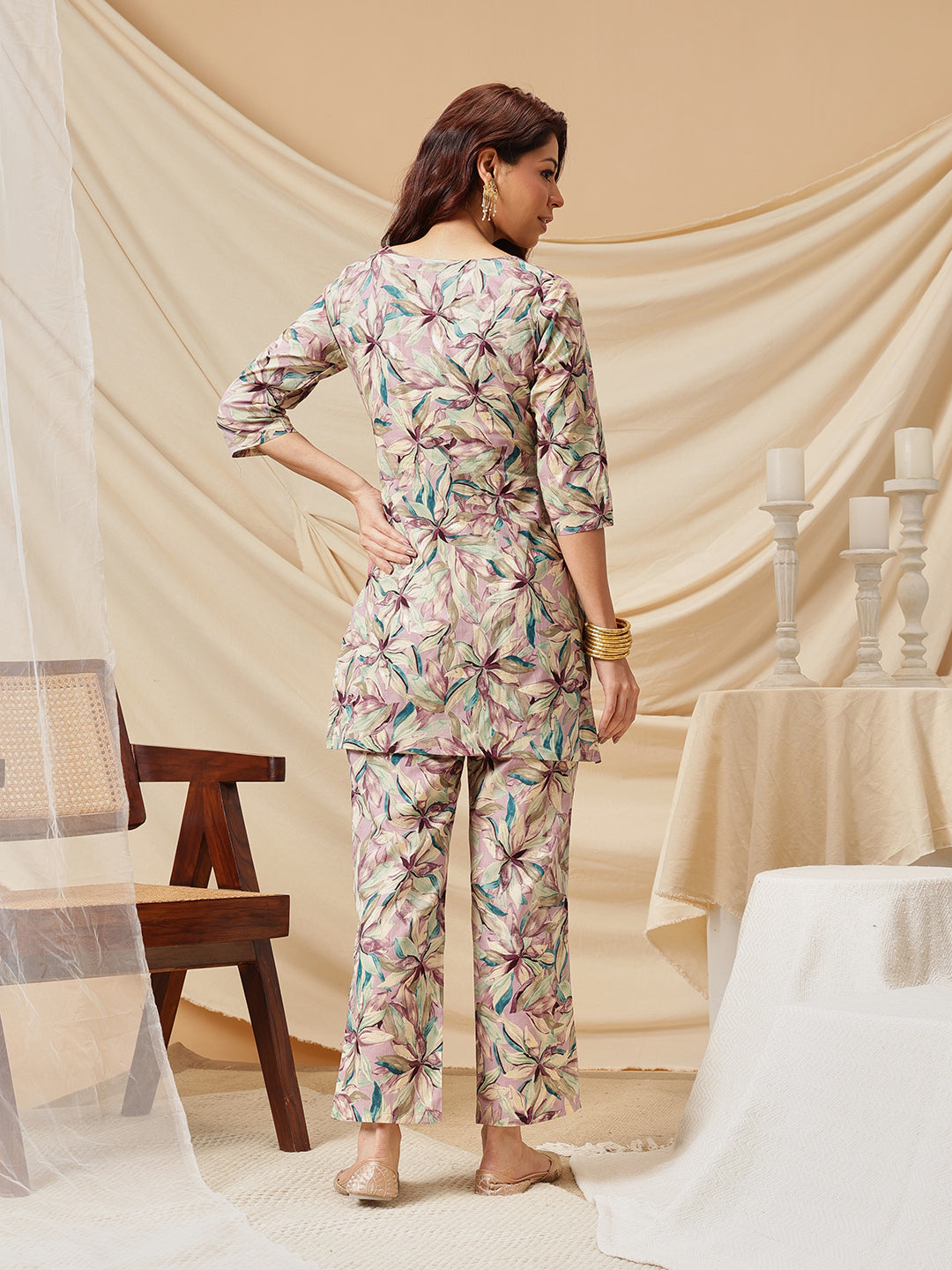 Sienna Muse Co-Ord Set: Pastel Purple