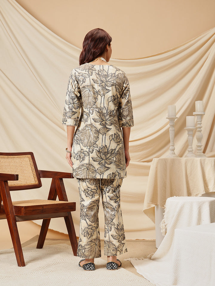 Sienna Muse Co-Ord Set: Golden Beige