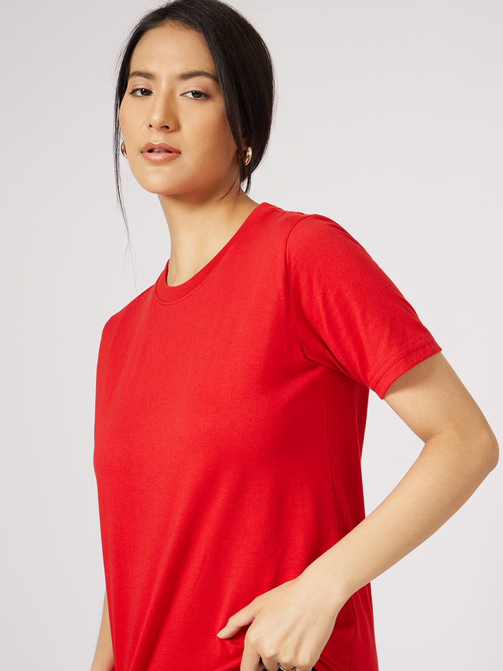 Reet By Ginni Tee: Crimson Red