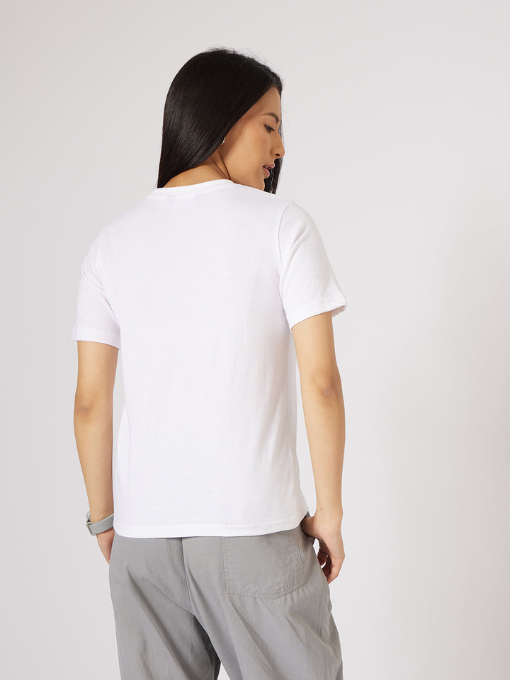 Reet By Ginni Tee: Snowfall White