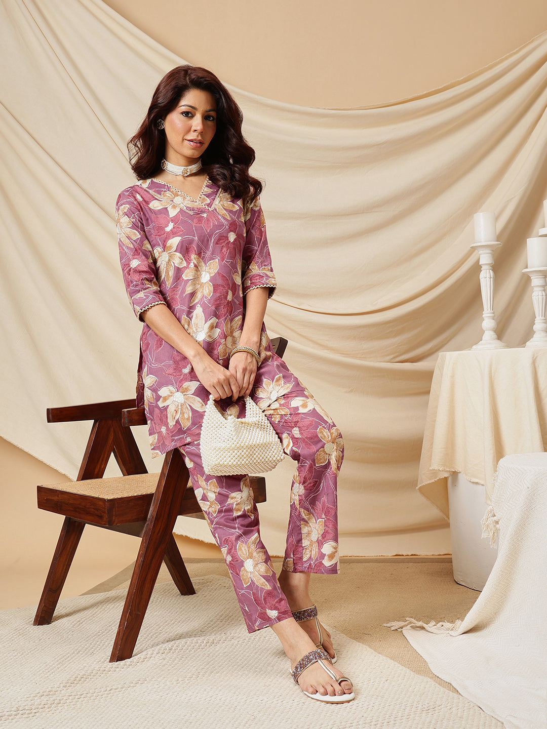Sienna Muse Co-Ord Set: Purple Rain