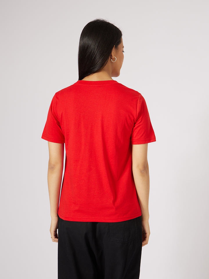 Reet By Ginni Tee: Crimson Red