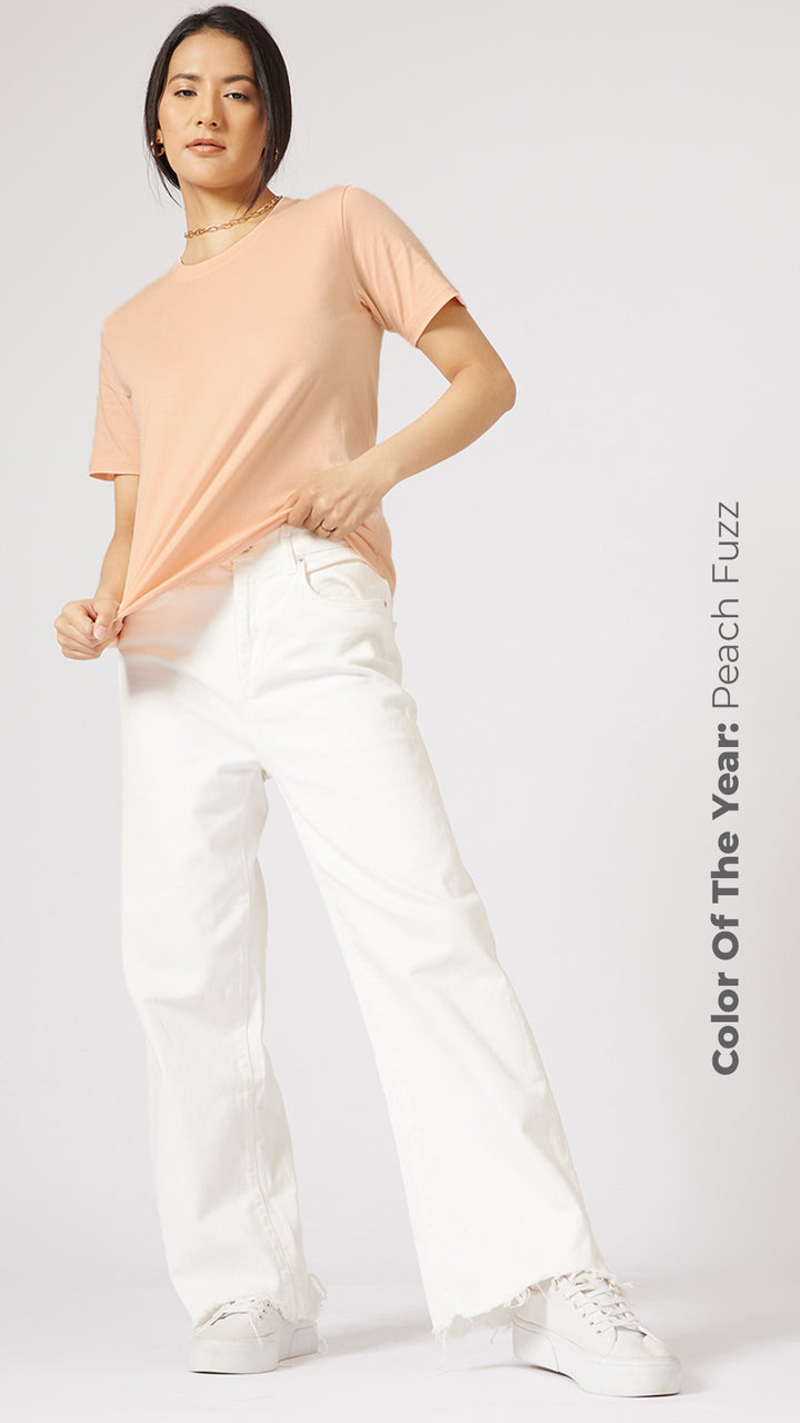 Reet By Ginni Tee: Peach Fuzz