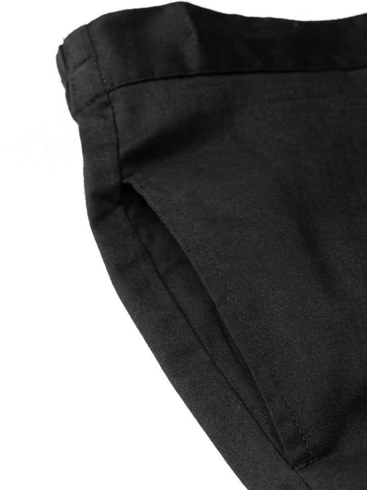 Black Slim Fit Trousers